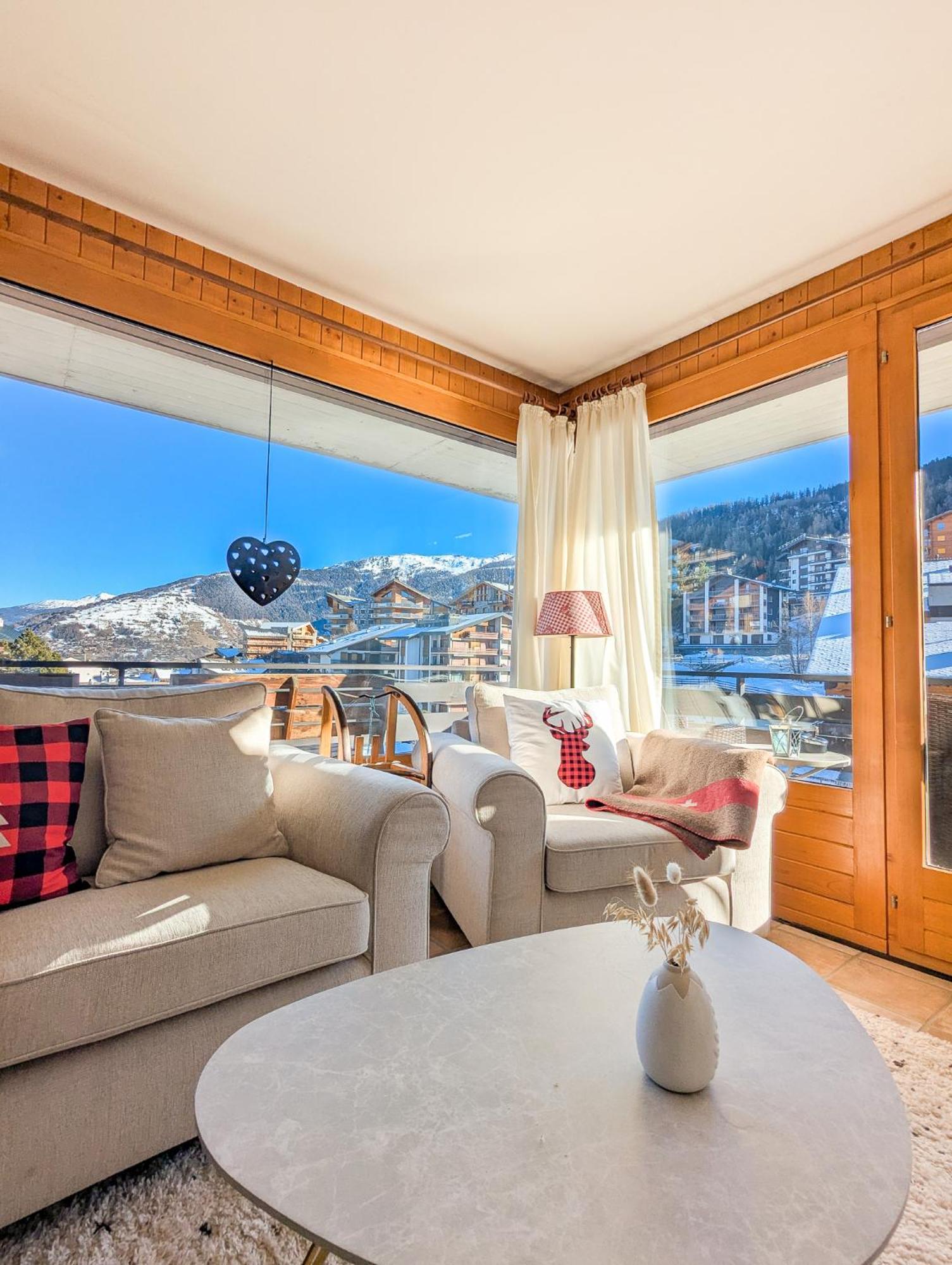 Center Of Nendaz ! Apartment 3 Rooms With Balcony Exteriör bild