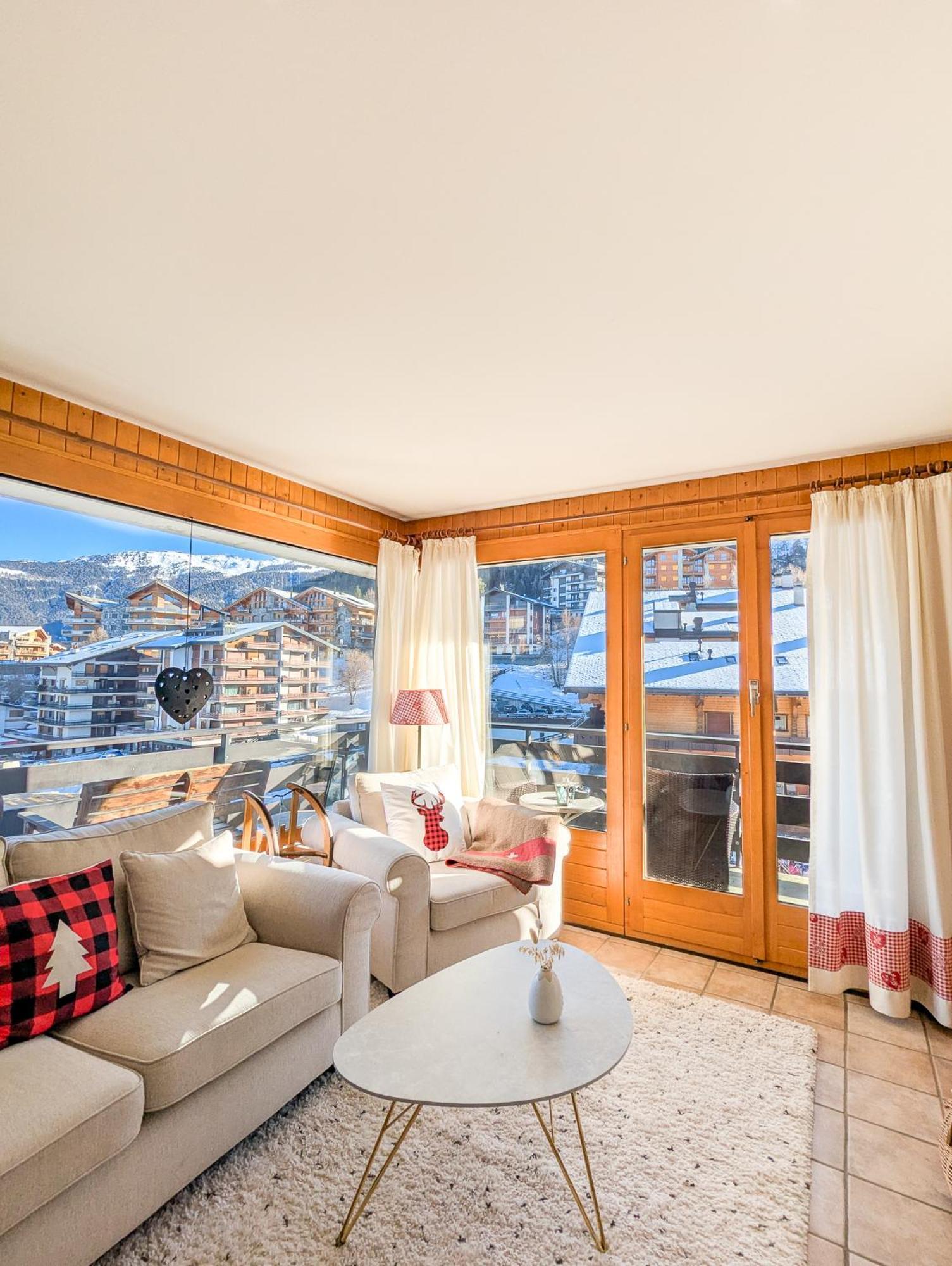 Center Of Nendaz ! Apartment 3 Rooms With Balcony Exteriör bild